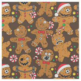 Tecido Mau Natal Horror Filme Gingerpão Homens