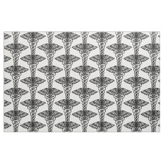 Tecido médico. funcionarios Hermes - Símbolos médi