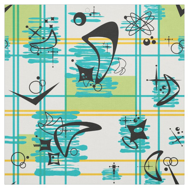 Tecido meio século Madras (Modelo)