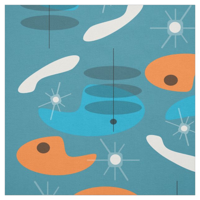 Tecido Meio século Moderno Impressão (Modelo)