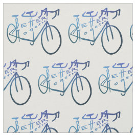 Tecido Melhor juntos, azul