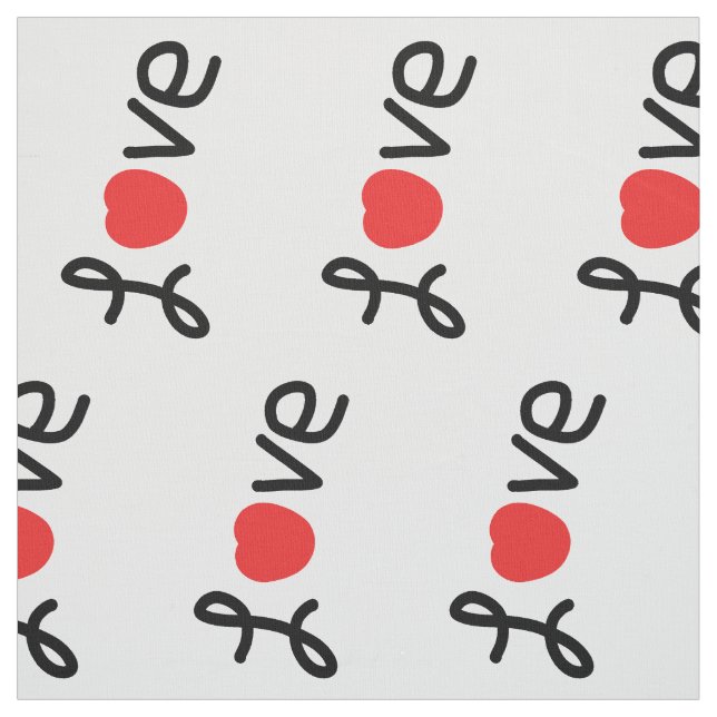 Tecido mensagem de amor (Modelo)
