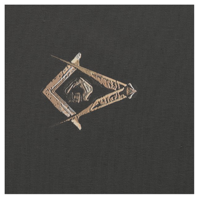 Tecido Mentes Masônicas (GoldenBrownish) (Detalhe)