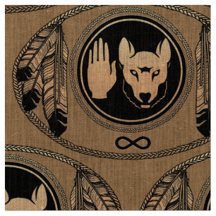 Tecido Metis Tecido Nativo Do Lobo Tecido