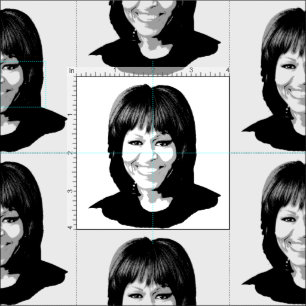 TECIDO MICHELLE OBAMA