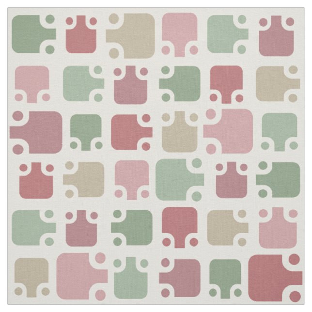 Tecido Mid Century Modern Pattern Christmas (Modelo)