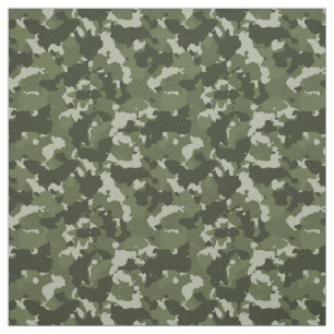 Tecido Militar Floresta de Camouflage Verde
