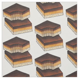 Tecido Millionaire Shortbag Caramel Squares, Comida do Re