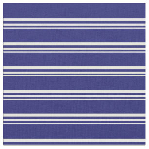 Tecido Mint Cream e Blue Lined Pattern