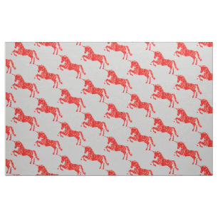 Tecido Mística de fantasia do Red Unicorn