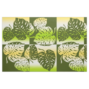 Tecido Mistura Tropical Havaiana Makua Monstera