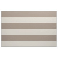 Mocha Brown e Beige Wide Stripes Grande Escala