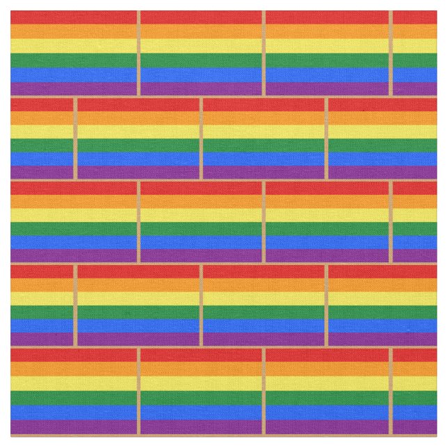 Tecido Moda comunitária Rainbow Flag & Pride / LGBT (Detalhe)