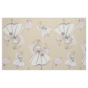 Tecido Moda Noiva Grupo Neutral Padrão multigrande