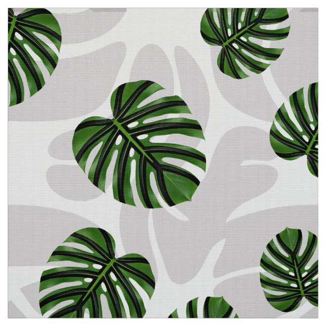 Tecido Modern Boho Botanical Leaves Pattern (Modelo)