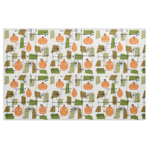 Tecido Moderno de Meio século de Halloween