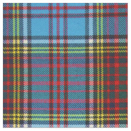Tecido Moderno-Luz do Tartan do clã de Anderson