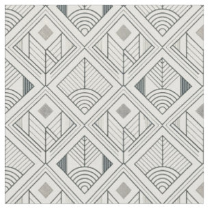 Tecido Moderno Minimalista Arte Geométrica de Diamante em