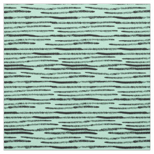 Tecido Moderno Trendy Black Lines Neomint Green Backgroun