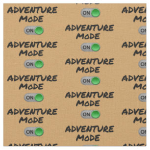 Tecido Modo de Aventura LIGADO - Acampamento de Viagem ao