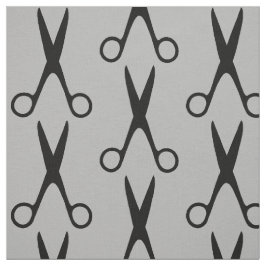 Tecido Mola de cinza de salão de barbeiro preto