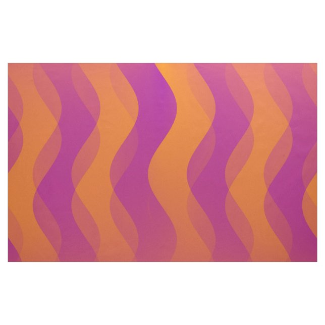 Tecido Mole Waves laranja magenta + suas ideias (Jarda)