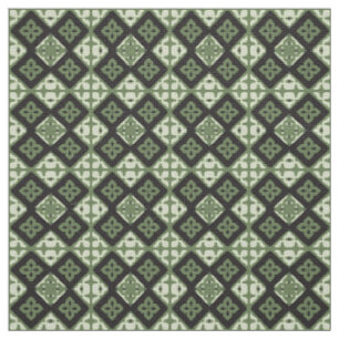 Tecido molho clássico de moda de textura verde quadrado