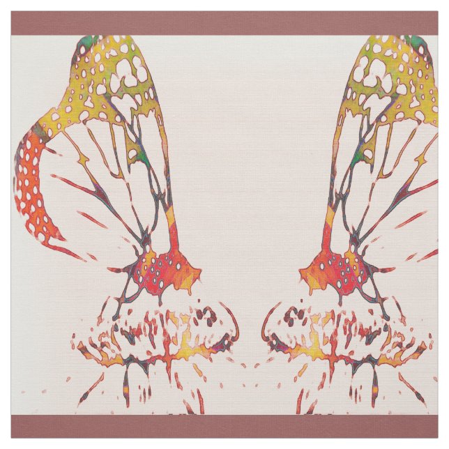 Tecido Monarca espelhados (Modelo)