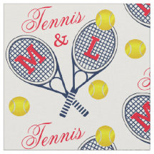 Monograma de Tênis e Bolas de Casais