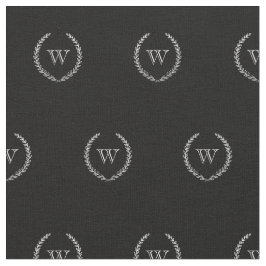 Tecido Monograma Elegante