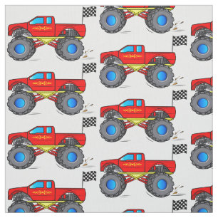 Tecido Monster truck