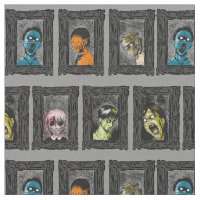 Monstros Retratos Ilustrações assustadoras Zombies
