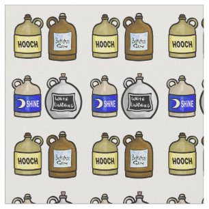 Tecido Moonshine Jugs