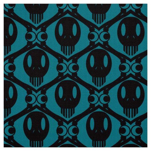 Tecido Morbid Faces (Modelo)