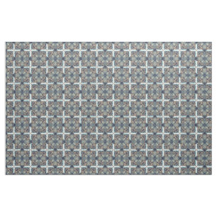 Tecido Mosaico cinzento de St Paul o multi