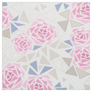 Tecido Mosaico, flores