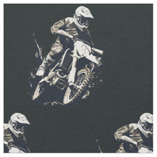 Tecido Motocross Competitive Sport Racing Bike