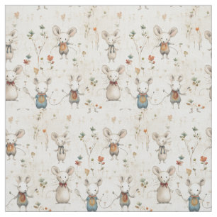 Tecido Mousey Whimsy: Ratos Whimsy