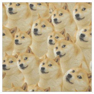 Tecido Muito Uau Doge Shiba Inu Dogecoin Do Yard