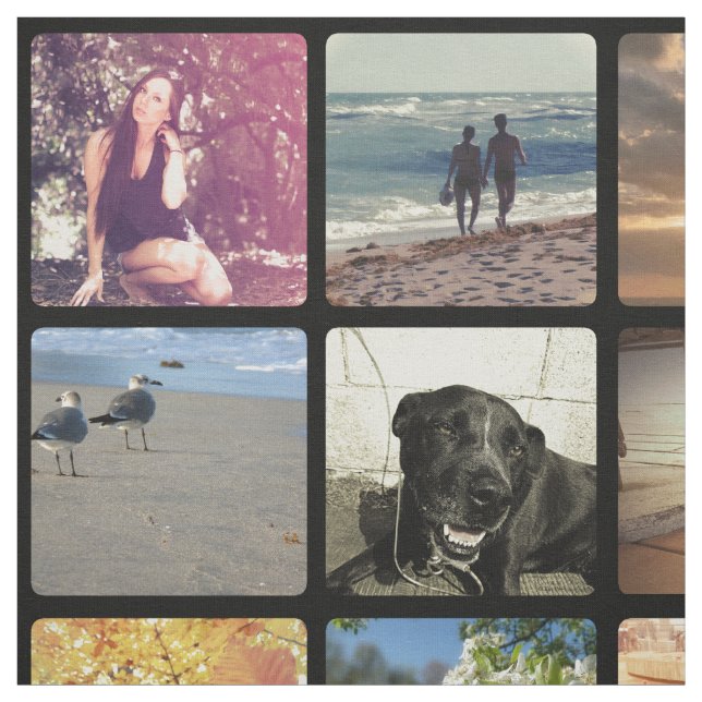 Tecido Multi colagem em grande escala da imagem do (Modelo)