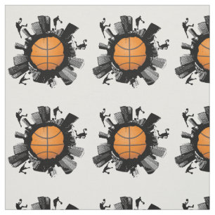 Tecido Mundo legal do basquetebol