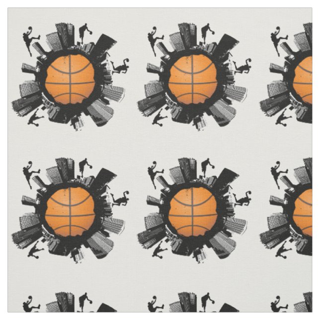 Tecido Mundo legal do basquetebol (Modelo)