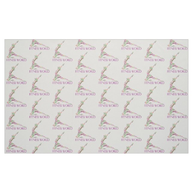 Tecido mundo malhação (Fat Quarter)