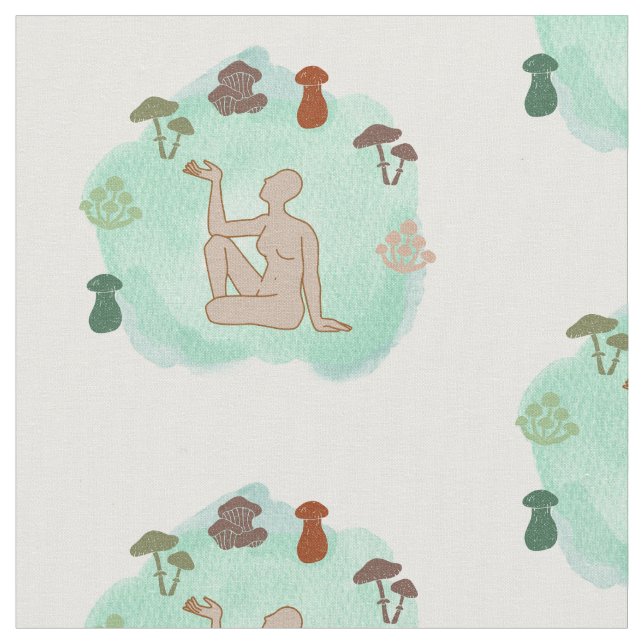 TECIDO MUNDO MUSHROOM (Detalhe)