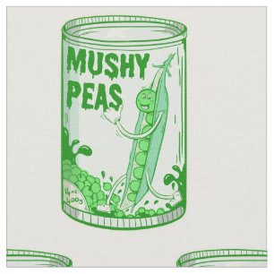 Tecido Mushy Peas pop art