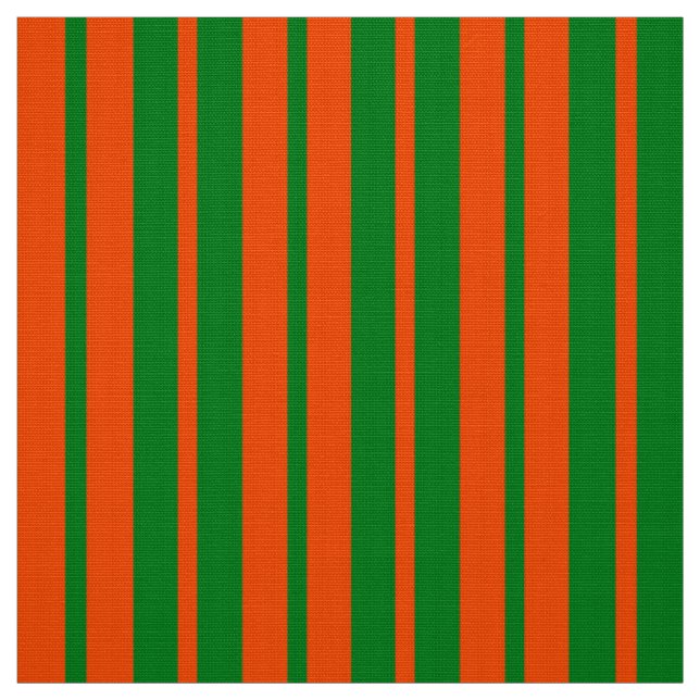 Tecido Na moda Verde Laranja - Padrão de faixa Design (Modelo)