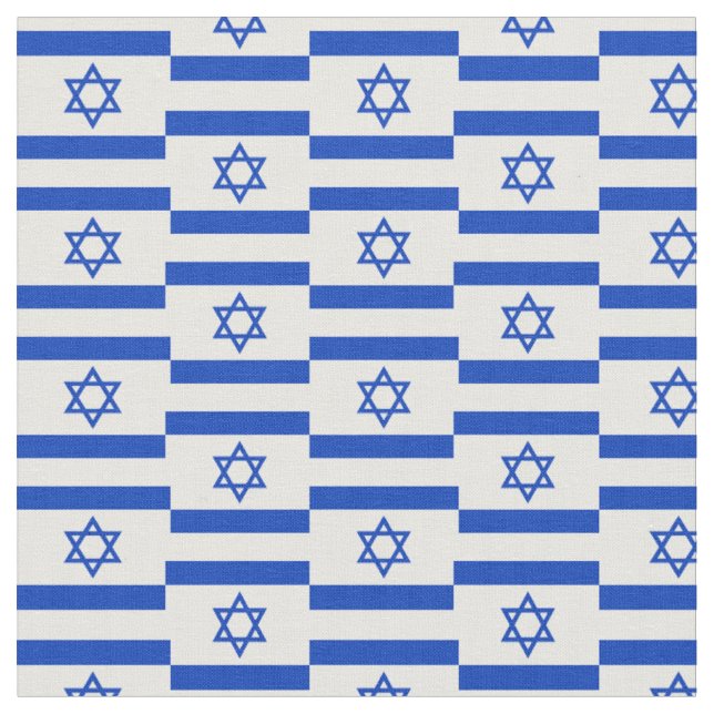 Tecido Nacional de Tendência de Israel Flag/fashio (Detalhe)