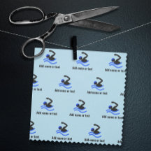 Nadar Padrão com nadador em óculos qualquer texto