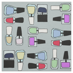 Tecido nailpolish colorido