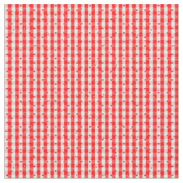 Tecido Namorados no vermelho com brilho vermelho